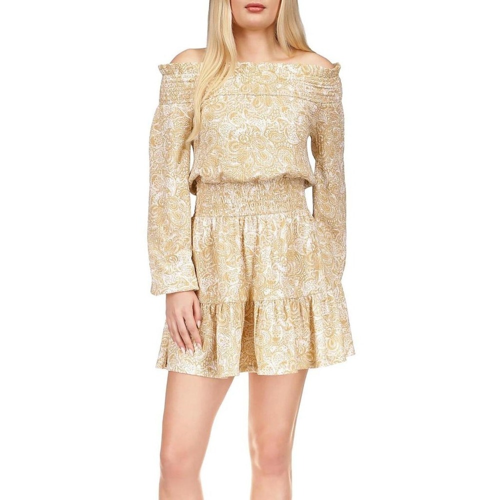 MICHAEL Michael Kors® (Women's XL) Daytime™‎ Off-Shoulder Mini Dress - $140